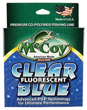 Леска McCoy Premium Co-Polymer Line Clear Blue Fluorescent