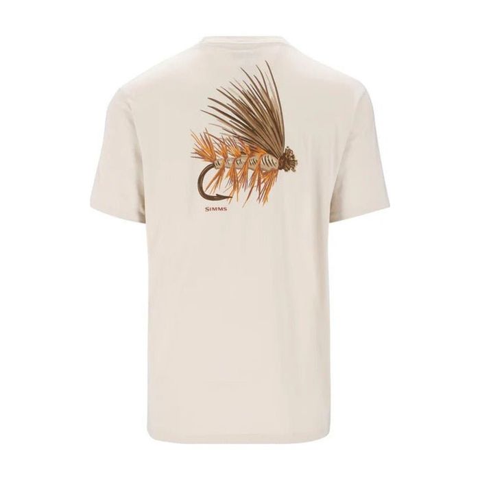 Рыболовная рубашка Simms Men's Let It Fly T-Shirt - Natural