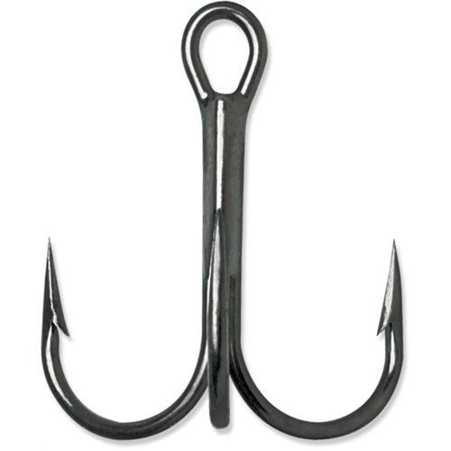 Крючки VMC Rounded Bend Treble - High Carbon Steel - Size 4
