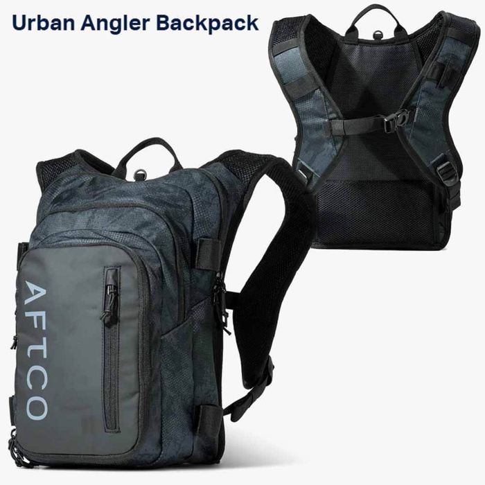 Рыболовная сумка Aftco Apparel Aftco Urban Angler Backpack Storm Black Camo