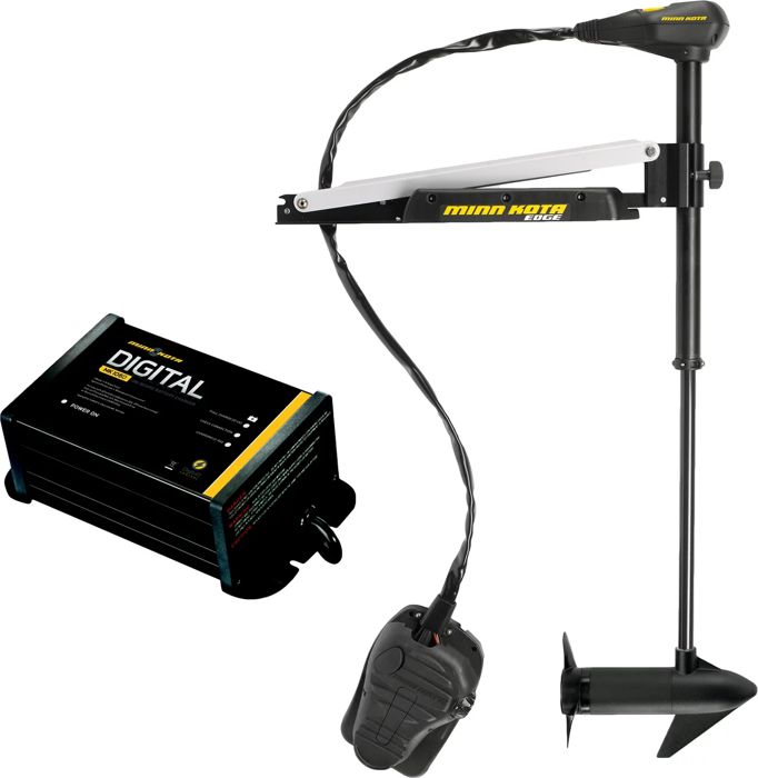 Электромотор для лодки Minn Kota Edge 55 Freshwater Bow-Mount Foot-Control Trolling Motor