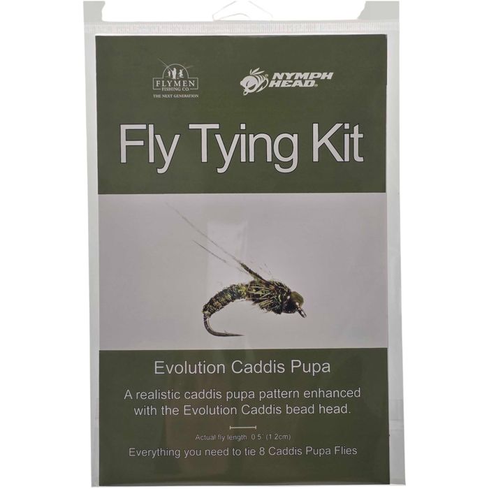 Набор для вязания мушек J. Stockard Fly Fishing Fly Tying Kit - Nymph-Head Evolution Caddi