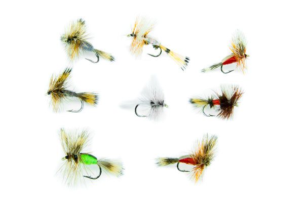 Мушки Big Y Fly Co. Humpy/Wulff Assortment--24 Flies #31