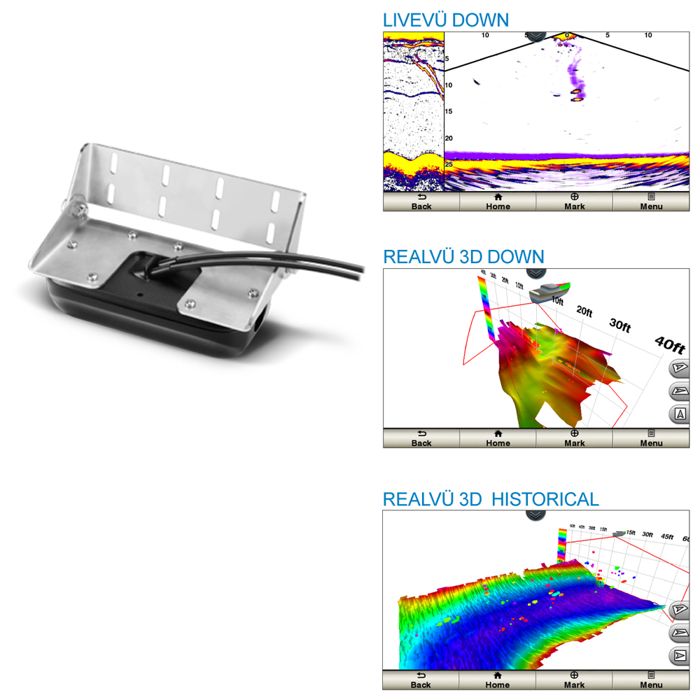 Датчик эхолота Garmin Panoptix PS30 Down Transom-Mount Transducer