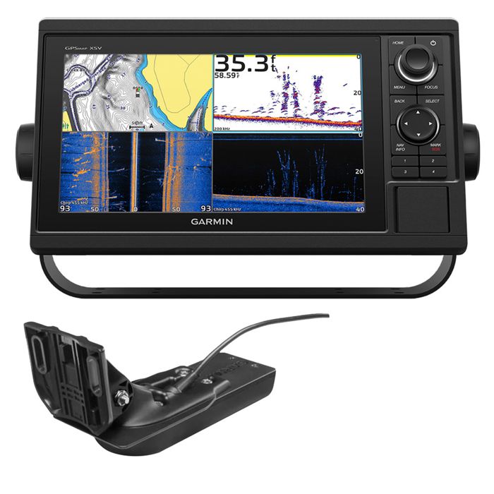 Эхолот Garmin GPSMAP 1042xsv GPS Fishfinder Combo GN+ with GT52-TM Tra