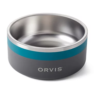 Снаряжение для собаки Orvis Double-Walled Stainless Steel Dog Bowl