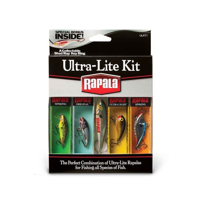 Джеркбейт Rapala Ultra-Lite Hard Minnow Bait Kit - Assorted