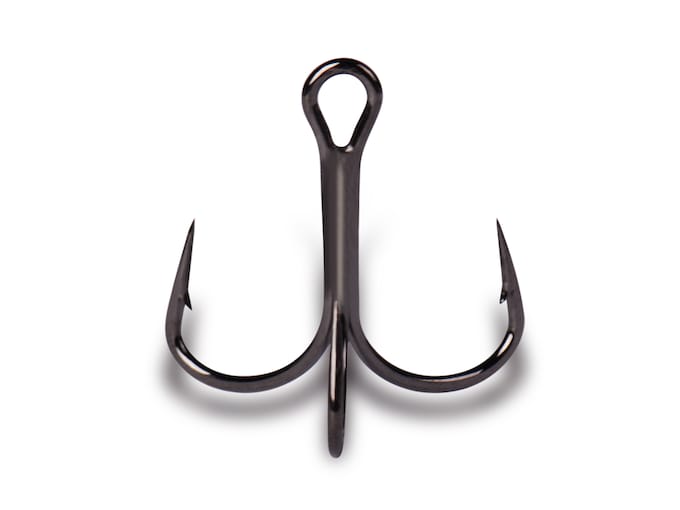 Крючки Mustad KVD Elite Triple Grip 1x Treble Hook