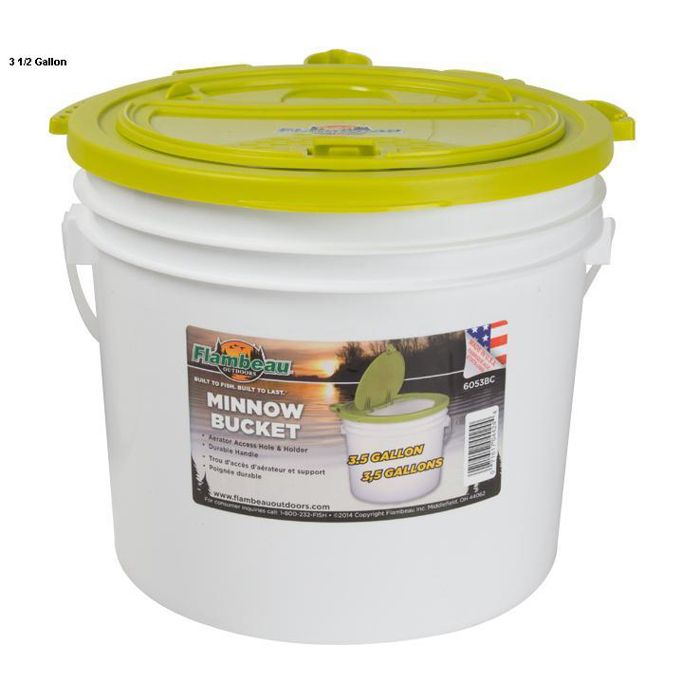 Ведро для живца Flambeau Minnow Bucket - 3 1/2 Gallon