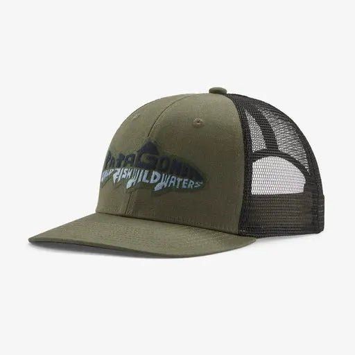 Головной убор Patagonia Take a Stand Trucker Hat - Wild Waterline: Basin Green
