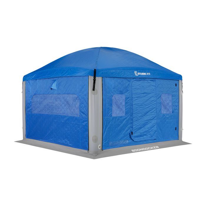 Палатка для зимней рыбалки ClamAYR Boondocker Inflatable Shelter, Ice Fishing - Blue
