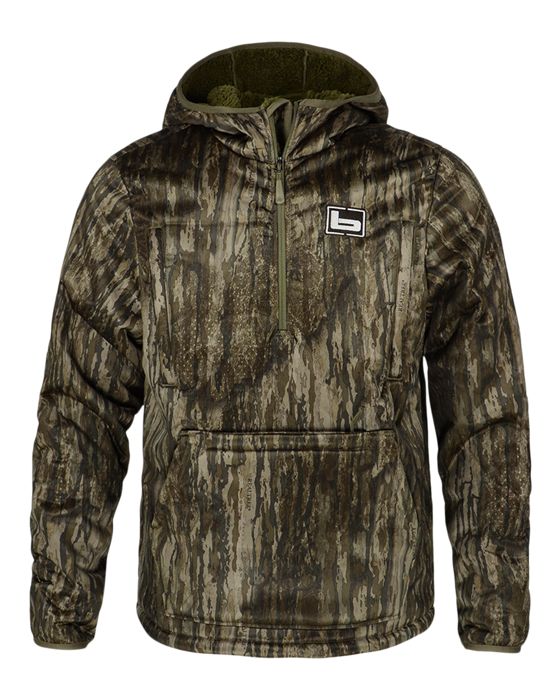 Рыболовная рубашка Banded Fanatech Softshell 1/2 Zip Hoodie