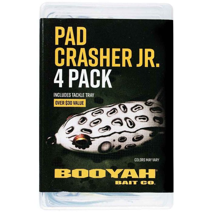 Поверхностная приманка Booyah Baits Booyah Pad Crasher Jr. Frog Assortment - Eco System, 4