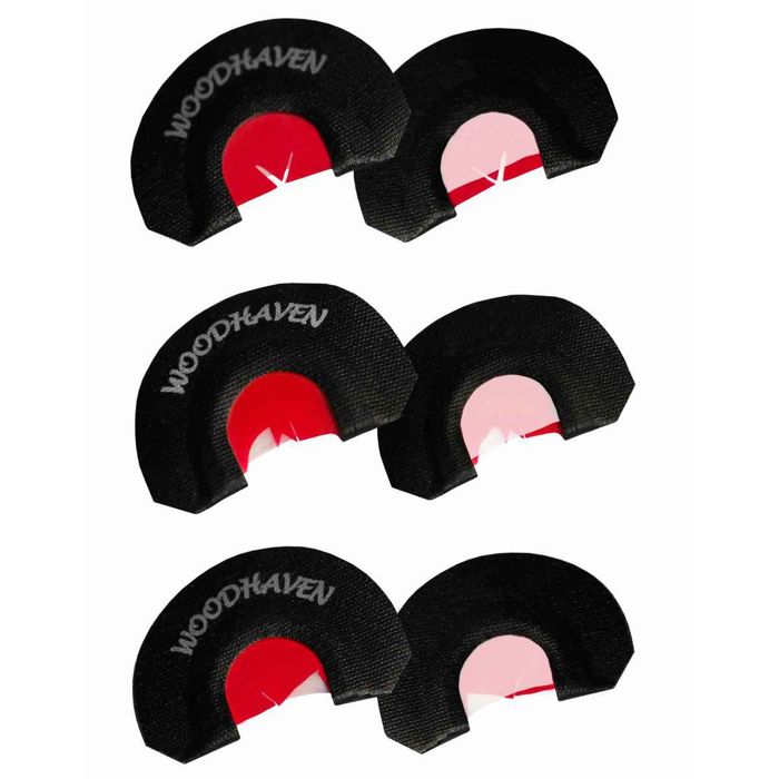 Манок Woodhaven Calls Red Ninja Latex Turkey Diaphragm Call - 3 Pack