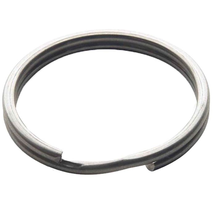 Вертлюги и застёжки Rosco Split Ring Lure Component - Stainless Steel, Size 8, 80 Lb. Test