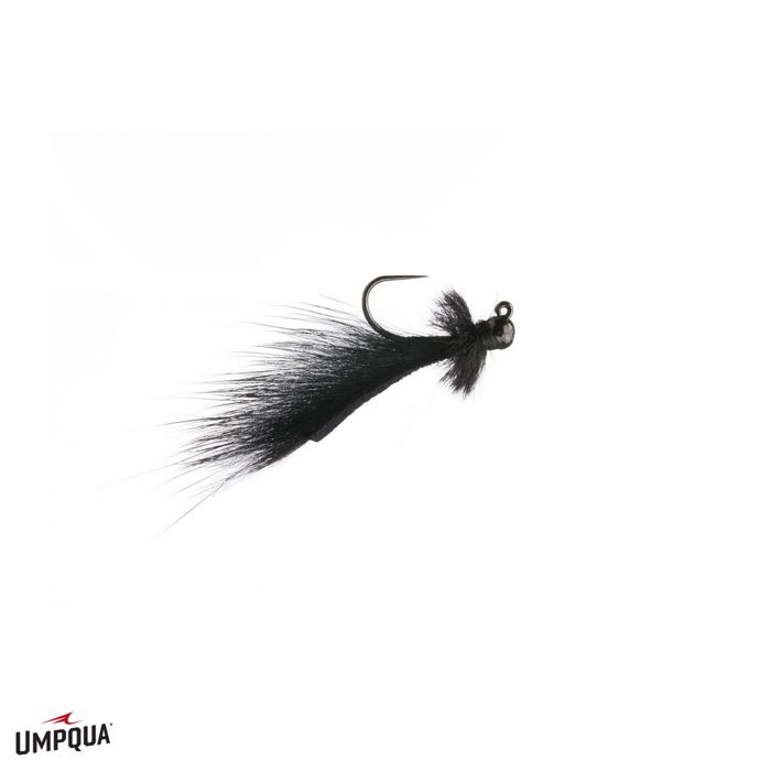 Джиг Umpqua Mini Leech Jig Fly Black