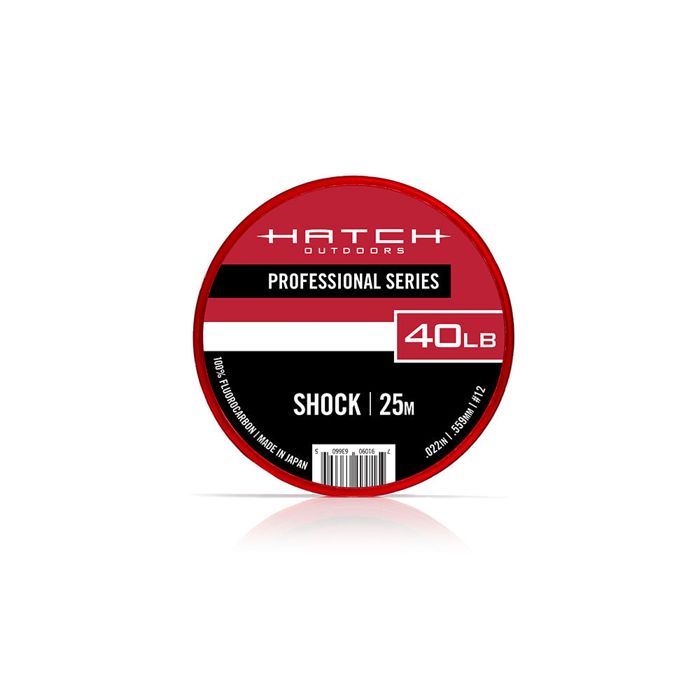 Флюорокарбоновая леска Hatch Outdoors, INC Professional Series Fluorocarbon Shock Tippet,