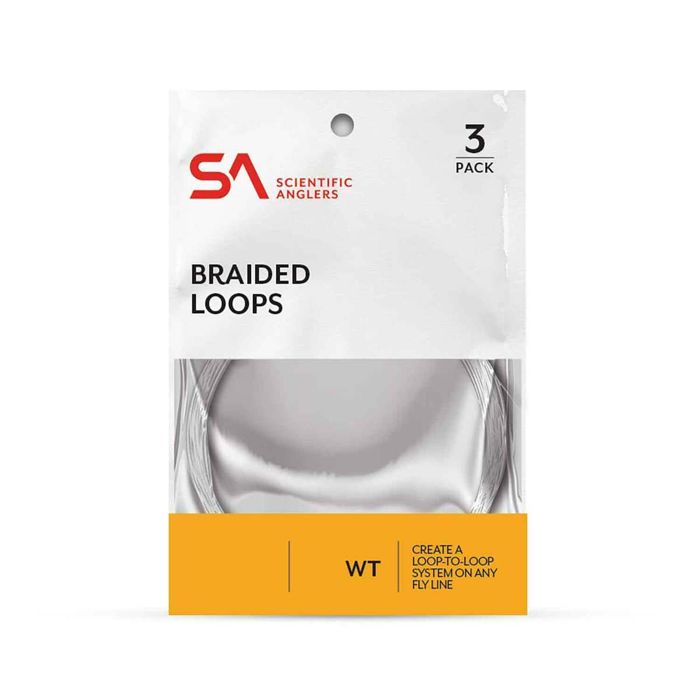 Петли для нахлыстового шнура Scientific Anglers Braided Loops - 3 Pack