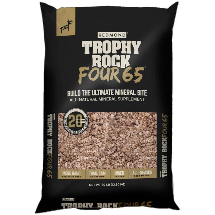 Подкормка для дичи Redmond Minerals Inc. Trophy Rock Four65 Mineral Supplement Bag