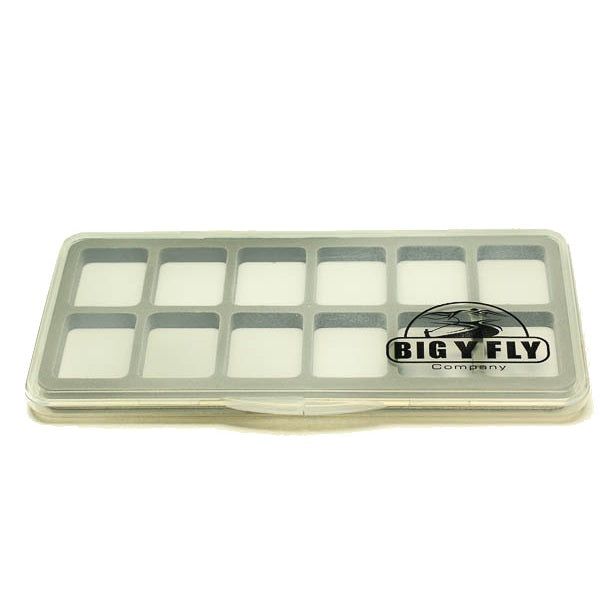 Коробка для мушек Big Y Fly Co. Slim Magnetic 12 Compartment Fly Box