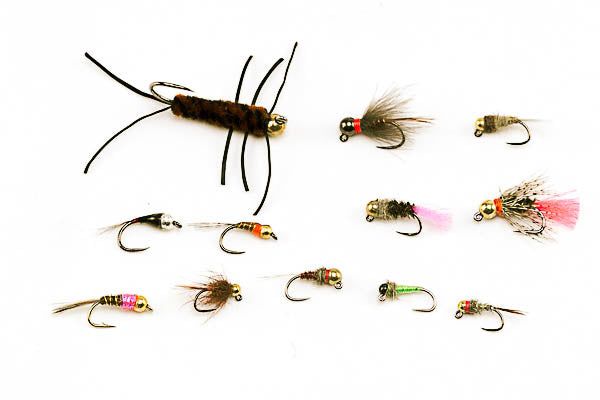 Мушки Big Y Fly Co. Czech/Euro Nymph Assortment--24 Flies #15