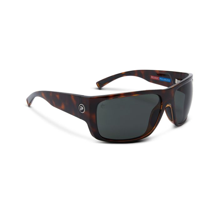 Поляризационные очки Kahuna - Polarized Mineral Glass - Tortoise - Grey / OS