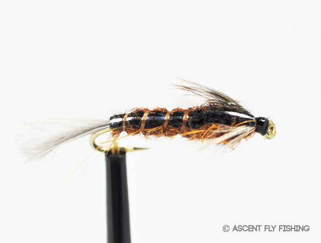 Мушки Ascent Fly Fishing Isonychia (Slate Drake) Nymph