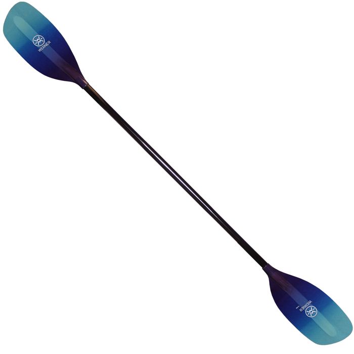 Оснащение для каяка Werner Paddles Werner Strike Fiberglass Bent Shaft Whitewater Kayak Pa