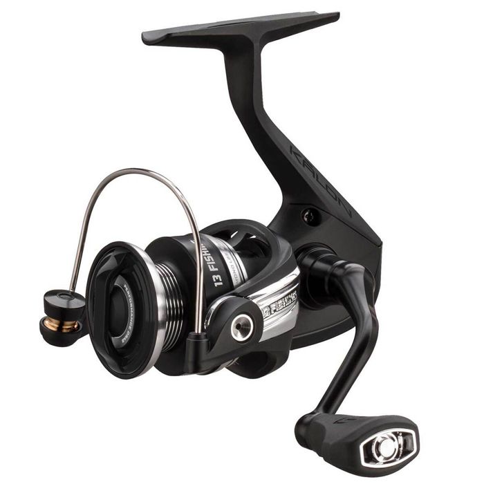 Безынерционная катушка 13 Fishing Kalon A Ice Fishing Spinning Reel - Black, 0.5