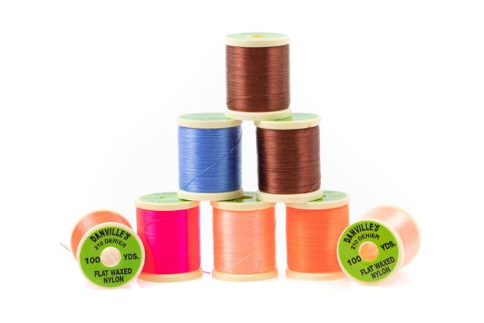 Нить для вязания мушек Danville 210 Denier Flat Waxed Thread