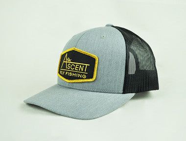 Головной убор Ascent Fly Fishing Ascent Patch Hat - Grey