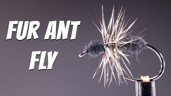 Набор для вязания мушек Trident Fur Ant Fly Tutorial Tying Video Material Kit