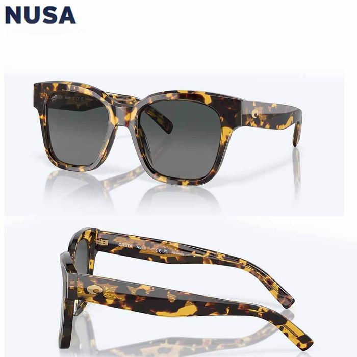 Поляризационные очки Costa Nusa Sunglasses - TORTOISE/GRAY GRADIENT GLASS
