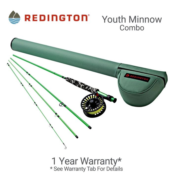 Redington Youth Minnow Combo, детский нахлыстовый комплект