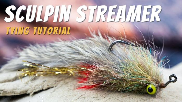 Набор для вязания мушек Trident Sculpin Streamer Fly Tying Video Material Kit