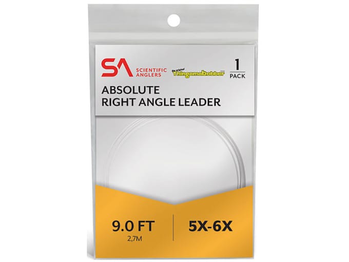 Поводковый материал Scientific Anglers Absolute Right Angle Nymph Leader 3-4X 9'