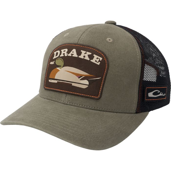Головной убор Drake Mallard Decoy Mesh Back Cap - Kalamata/Black / One Size Fits Most