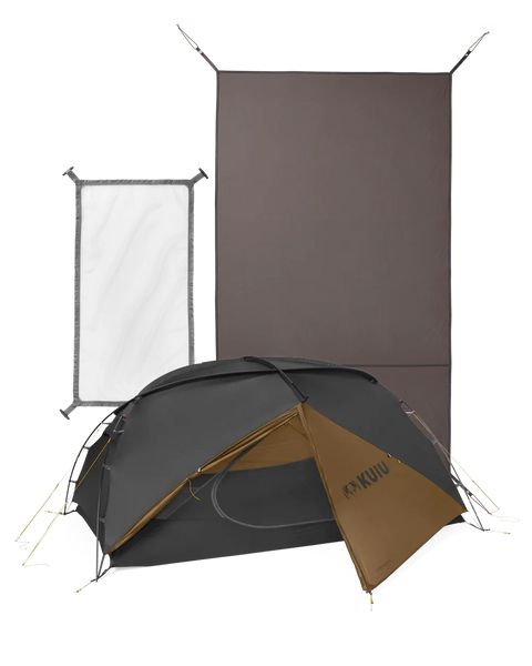 Палатка KUIU Mountain Star 2 Person Tent Set | Gunmetal-Camel