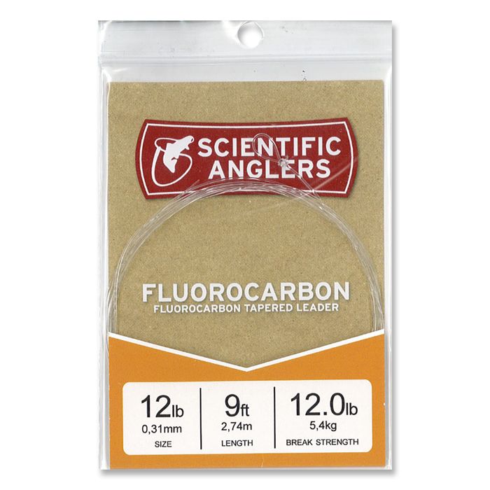 Поводковый материал Scientific Anglers 9' Fluorocarbon Leader - 12LB