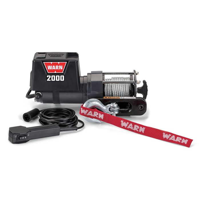 Лебёдка для квадроцикла WARN 2000 DC 12V Electric Winch