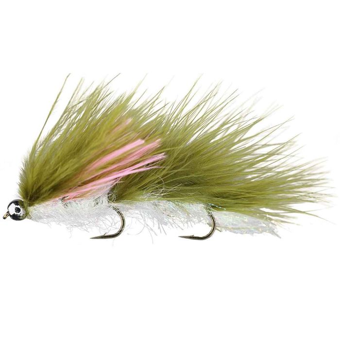 Мушки RoundRocks Kohn's Leech Streamer - Brown/Rainbow, Size 10