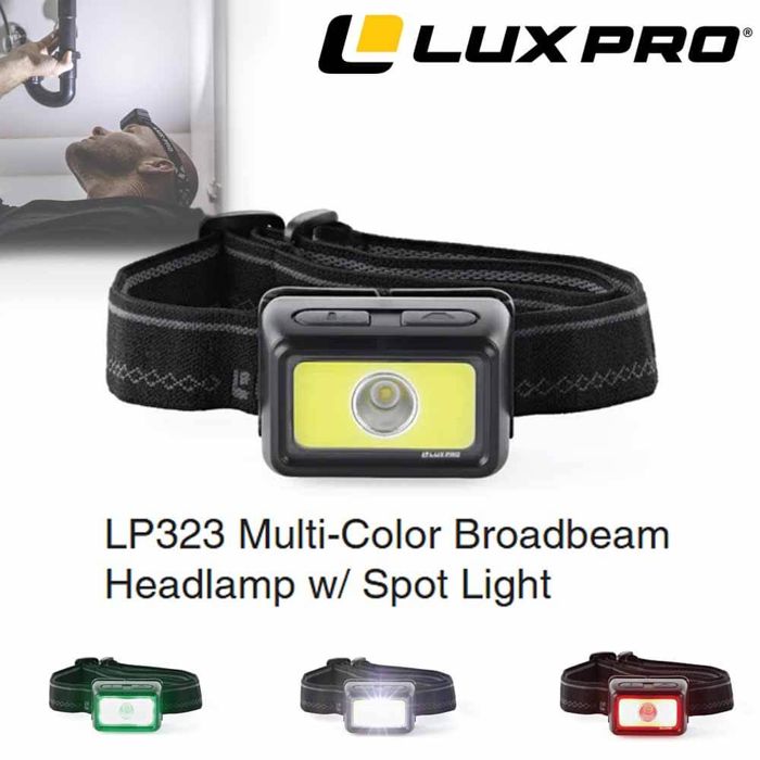 Фонарь Lux Pro LP323 Multi Color Led 300 Lumen Headlamp