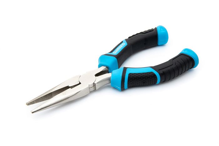 Плоскогубцы рыболова SHIMANO Brutas Silver Nickel Long Nose Pliers
