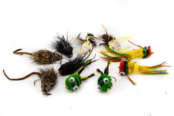 Мушки Big Y Fly Co. Bass Assortment--10 Flies #9
