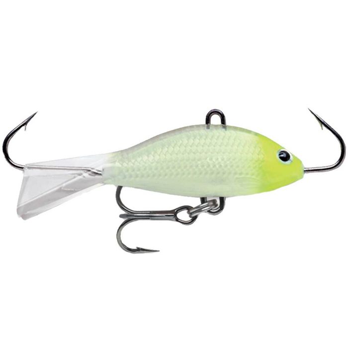 Зимняя приманка Rapala Jigging Shad Rap Ice Fishing Jig - Glow, 1/8oz, 1in