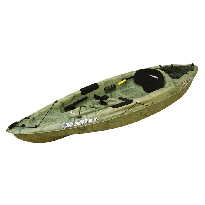 Каяк Sundolphin Sun Dolphin Journey 10 SS Sit-On-Top Fishing Kayak