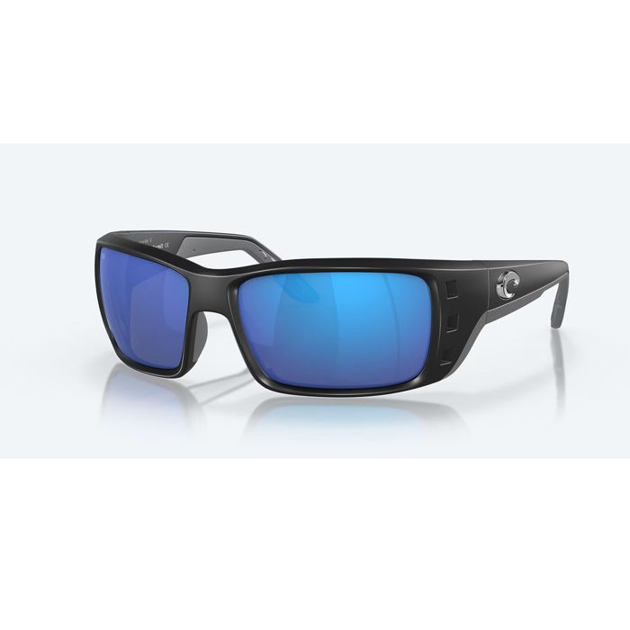Поляризационные очки COSTA Permit Matte Black / Blue Mirror Polarized Glass (580G)