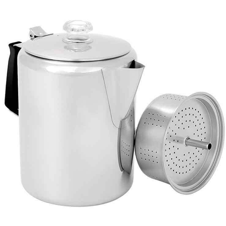 Походная посуда GSI Outdoors GSI Glacier Stainless Coffee Percolator