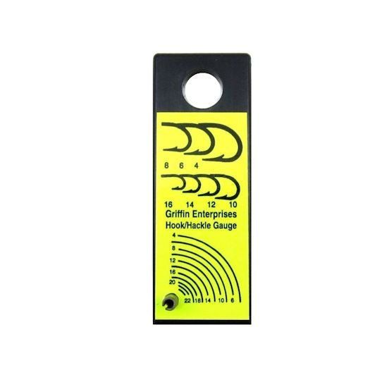 Hareline Griffin Hook & Hackle Gauge