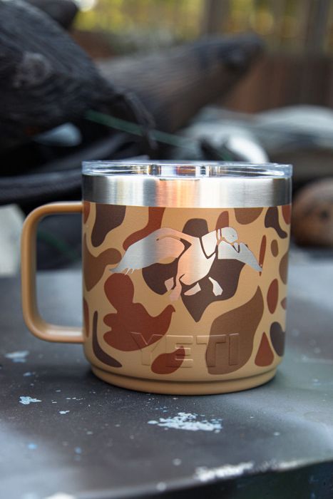 Походная посуда Duck Commander Icon 14oz Wetlands Camo Yeti Rambler Stackable Mug